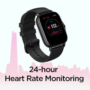 Smartwatch 24H Heart Rate 120 Sports Modes Smart Watch Zepp App With Alexa Built-in For Android For iOS