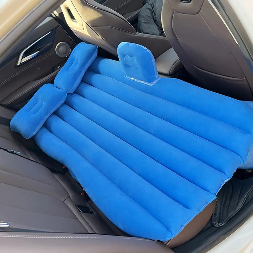 Car Travel Inflatable Mattress Portable Rear Seat Folding Bed (Including inflation pump)