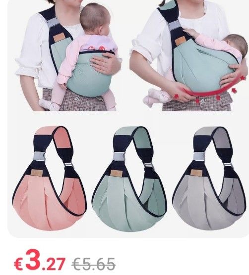 Portable One Shoulder Toddler Carrier